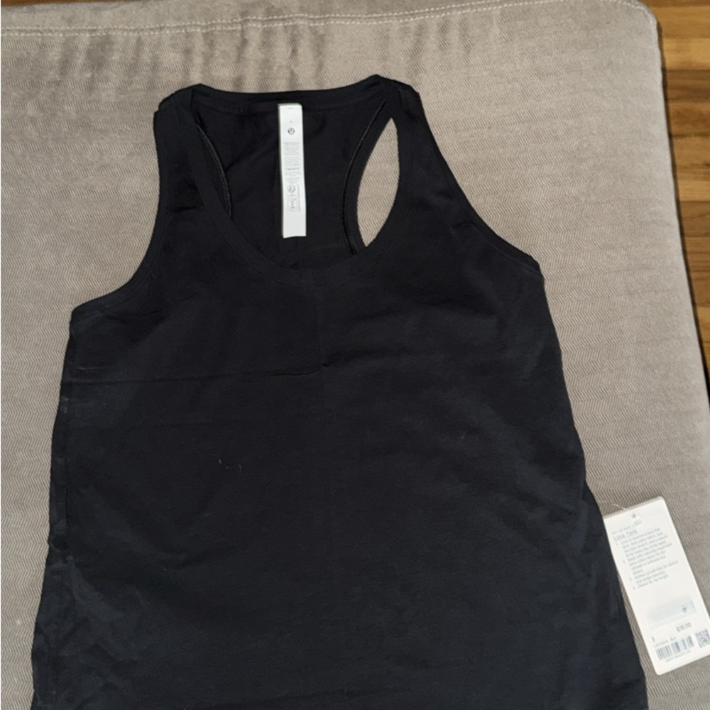 lululemon athletica Classic Black Tank Top